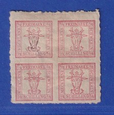 Mecklenburg-Schwerin 1865 Wappen 4/4 Schillinge Mi.-Nr. 5b ungebr. *