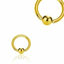 Piercing Klemmring Gold Septum