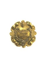 Augsburg, eins. hohlgeprägtes Me-Schützenabzeichen o.J.(1880), Jagdschutz-Verein