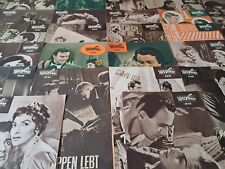 Progress Film-Programm - Konvolut 32 Faltblätter Filmprogramme von 1961 Z1-2