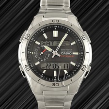 Casio Wave Ceptor-Tough SOLAR FUNKUHR,WVA-M650D-1A-FUNK,Analog, Digital, 10bar