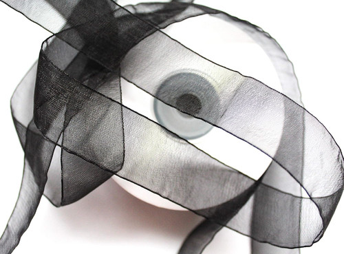 Organza schleifenband in - 25, m