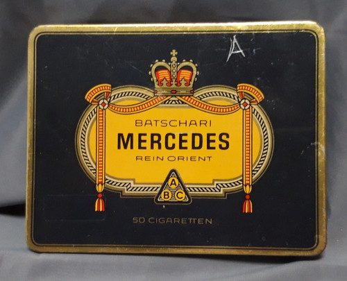 Alte cigarettendose mercedes - alte,