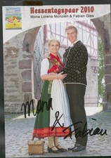 Hessentag in Stadtallendorf - Hessentagspaar 2010 mit Autogramm