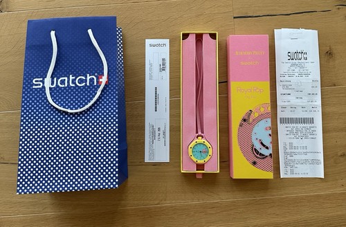 Swatch royal pop - royal, roz