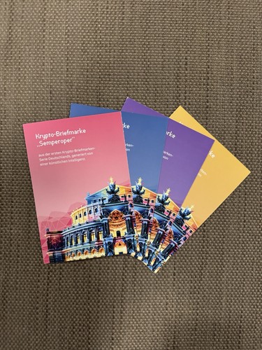 Briefmarke semperoper dresden - briefmarke,