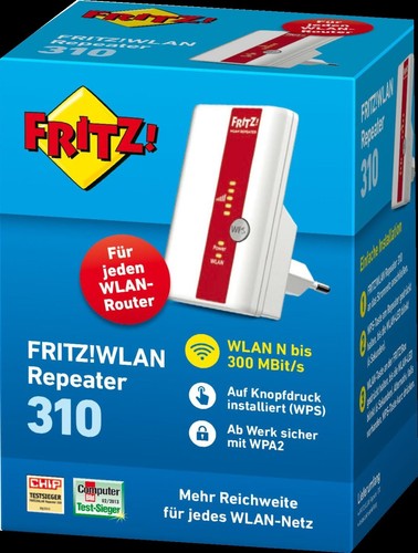 Avm fritz wlan repeater 310 - fritz!wlan,