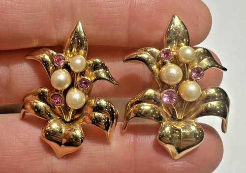 Swarovski vintage ohrringe - ohrringe, mit