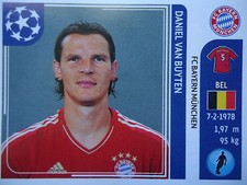 Panini 10 Daniel van Buyten Bayern München UEFA CL 2011/12