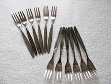 WMF Besteck Modell ROM 4500 12 Kuchengabeln Dessertgabeln Silber 90