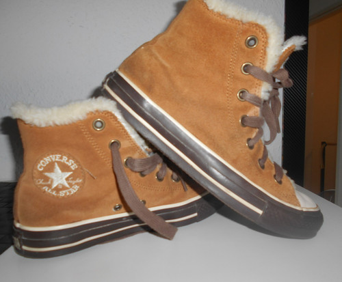 Cooler brauner rauleder winter - brauner,