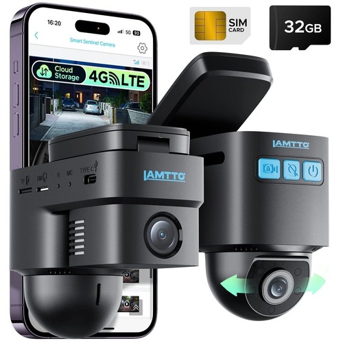 Lte dual dash cam - dual, mit