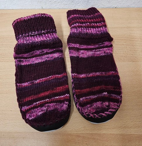 Hüttenschuhe socken mit - socken,