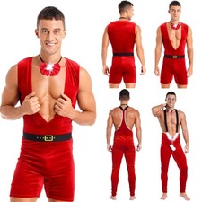 DE Herren Weihnachten Kostüm