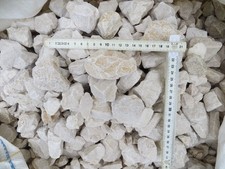 Gabionensteine Bruchsteine Kalksplitt Körnung 15-70 mm Yellow Sun 80 KG