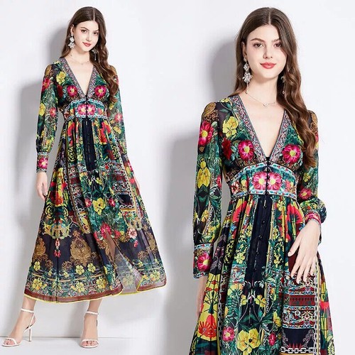 Kleid lang elegant bohoo - kleid,