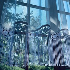 Individuell genähte Gardine