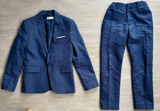 H&M Anzug Jungen blau Gr. 140