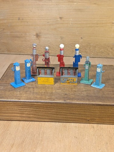 Vintage dinky toys zapfsäulen - dinky,
