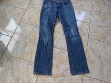 Levi's 10528 Straight Jeans Hose W30 L34 Dunkelblau Gut #H9354