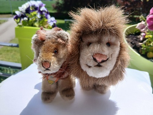 Steiff löwen löwenpaar - löwenpaar, leo