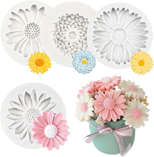 Silikonformen sonnenblumen - silikonformen,,