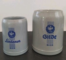 2 Bierkrüge Lindener Bier