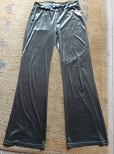 Stretchsamthose Doutzen M   grau