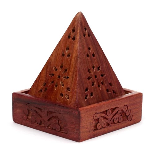 Holz räuchergefäß sheesham - räuchergefäß,