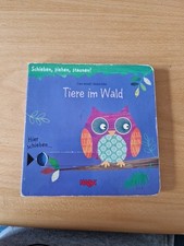 Buch "Tiere Im Wald" von Haba Pappbilderbuch mit Schiebeelementen ab 18 Monaten