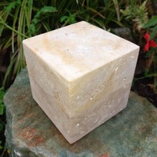 Minimalismus cube travertin - minimalismus,