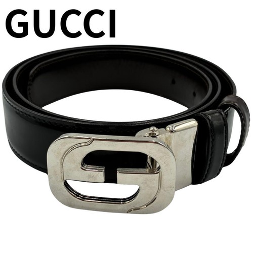 Gucci gebrauchter ledergürtel - gucci,