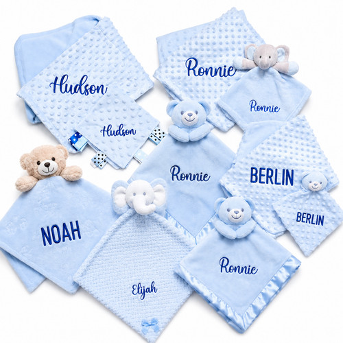 Personalisierte babydecke mit - personalisierte,
