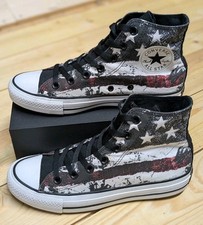 Converse Chuck Taylor Hi-Top - Destroyed USA Flag | UK 5