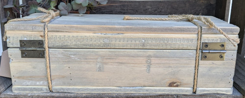 Rustikale holzkiste für - rustikale,