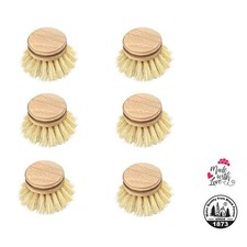 Spülbürstenkopf 6er Set Holz