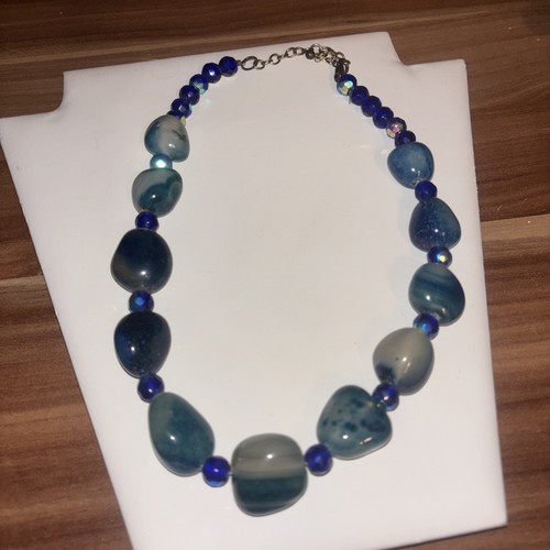 Vintage achatkette antik - achatkette,