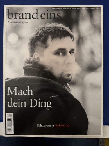 Brand eins mach dein ding - eins,