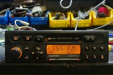 Oldtimer BLAUPUNKT ESSEN RCR 127 autoradio mit kassette KEYCARD mit dabei