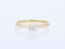Top Preis Verlobung Ring Solitaire Brillant 585 Gelb Gold Wert: 1.500,- EUR neu