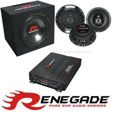 Carhifi Set Verstärker Subwoofer Lautsprecher Komplettanlage für VW GOLF 3 III