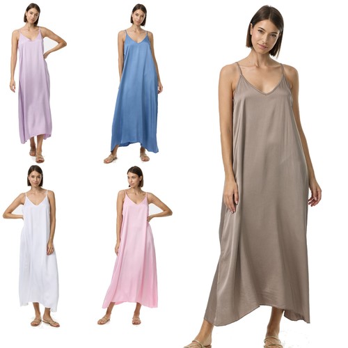 Maxikleid edles seiden - edles, kleid