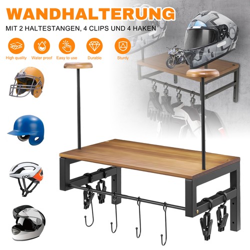 Helmhalter wand motorradhelm - wand,