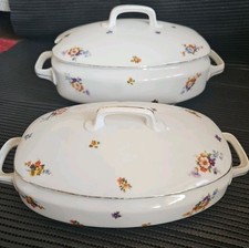 HJC Porzellan Bavaria 2 Schüssel Mit Deckel