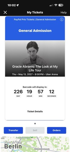 Gracie abrams konzertkarten - gracie,