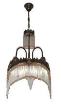 Kronleuchter im Jugendstil mit