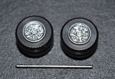 1:87 - Herpa  2 x LKW-Doppelräder für Hinterachse 12 mm/ Achse 26 mm - Zubehör