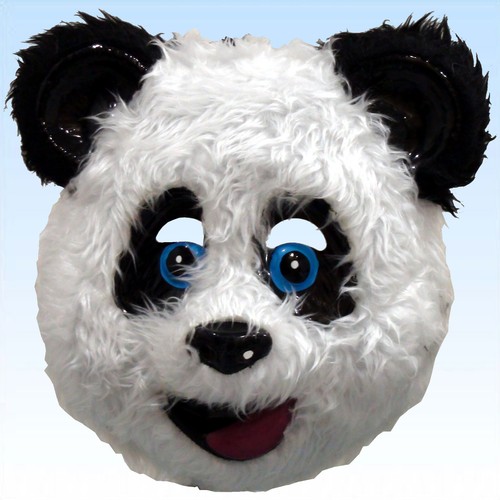 Halbmaske bär mit kunstfell - mit,