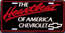 Nummernschild chevrolet - us,