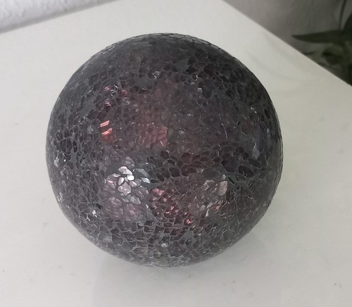 Mosaik deko kugel schwarz - deko,